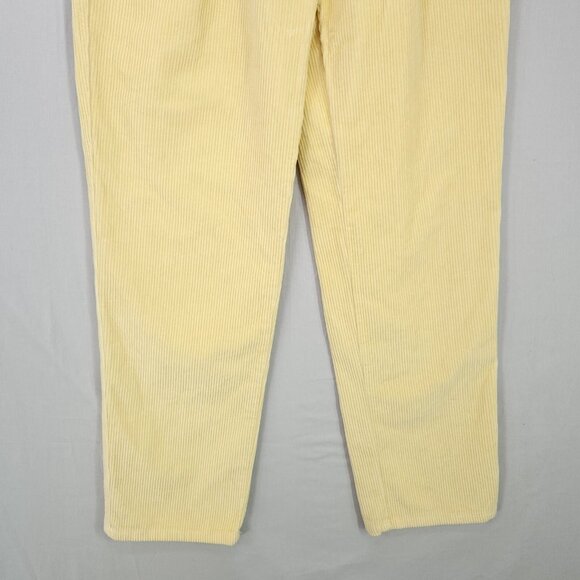 Aritzia Wilfred Free Lennox Pleated Pants Size 4 High Rise Corduroy Mom Baggy - Picture 10 of 15